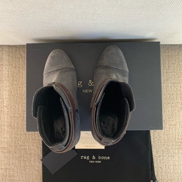 Rag & Bone Harrow ankle boot, Slate women’s 37 - Picture 4 of 7